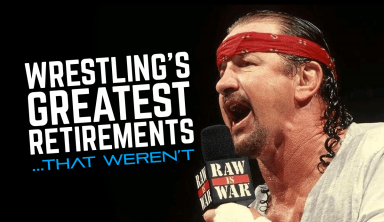 Wrestling’s Greatest Retirements… That Weren’t