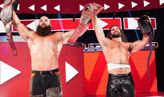 Strowman And Rollins Win Raw Tag Titles (w/Video)