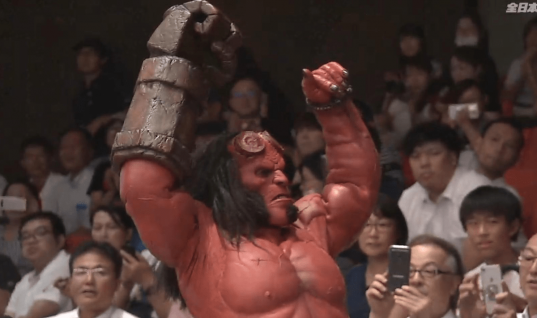 Hellboy Triumphs In All Japan Pro Wrestling Debut (w/Video)