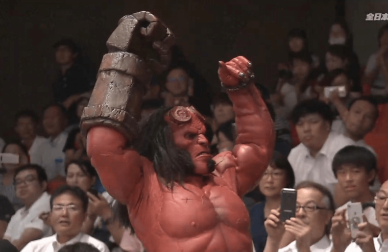 Hellboy Triumphs In All Japan Pro Wrestling Debut (w/Video)