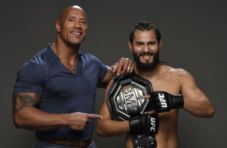 The Rock Presents The ‘BMF’ Belt At UFC 244 (w/Video)