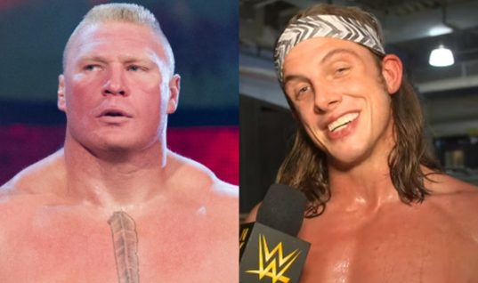 Brock Lesnar Tells Matt Riddle Backstage At The Royal Rumble He Will Never Work With Him