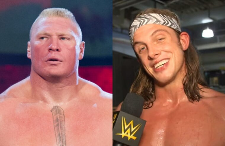 Brock Lesnar Tells Matt Riddle Backstage At The Royal Rumble He Will Never Work With Him