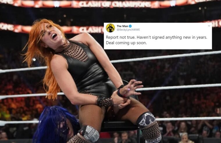 Becky Lynch HAS Signed A New Contract Despite Her Twitter Denial
