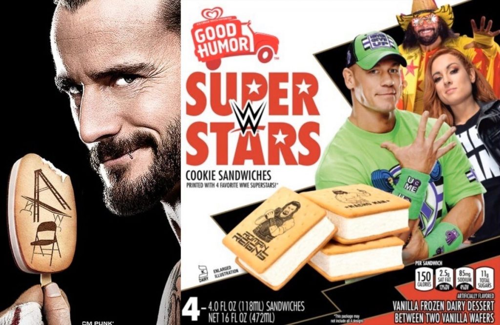 During his wwe run in 2011, cm punk cut a promo where he famously requested that the company bring back ice cream bars. Wwe Ice Cream Bars Cm Punk : Good Humor Are Releasing Alternative To The Original WWE ...