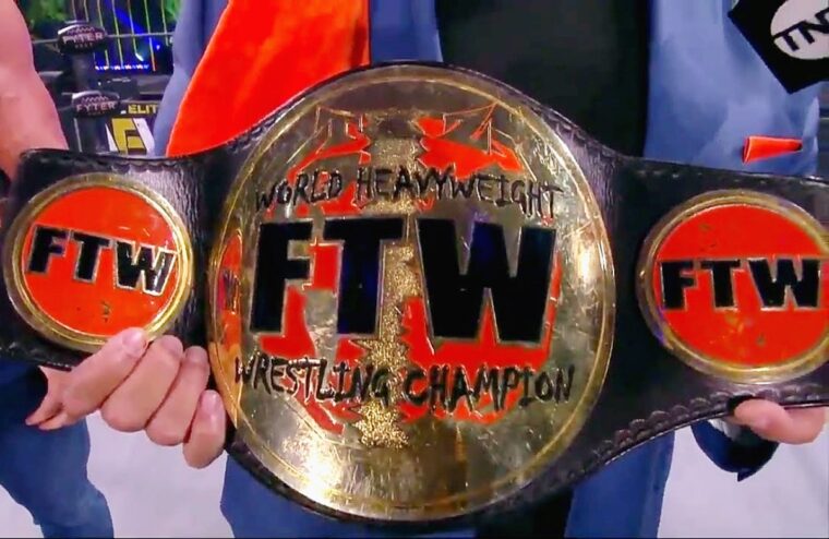 Taz Brings FTW Heavyweight Championship To All Elite Wrestling