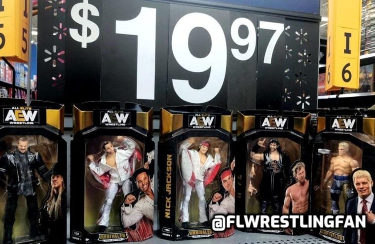 AEW’s New Jazwares Figures Are Quickly Selling Out