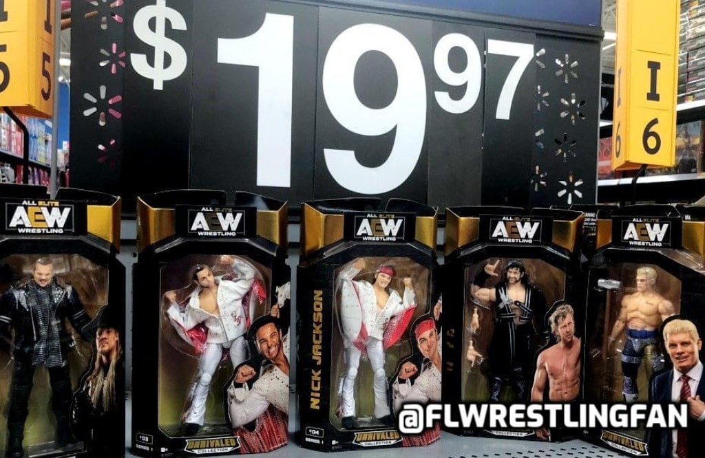 walmart aew action figures