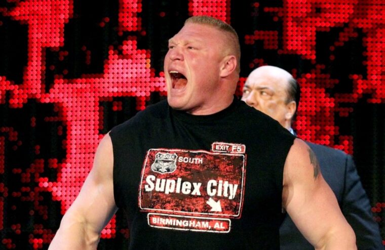 Brock Lesnar’s Merchandise Removed From WWE Shop