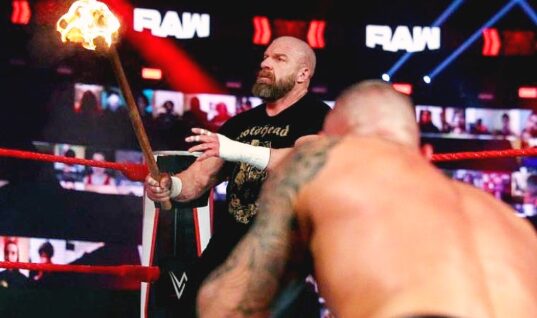Triple H Competes On Raw For First Time In Five Years