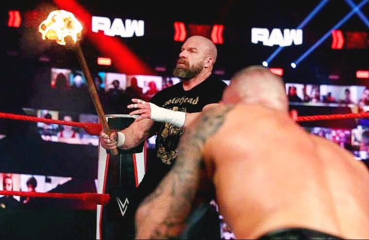 Triple H Competes On Raw For First Time In Five Years