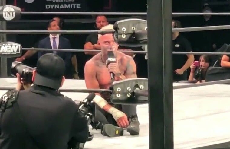 Darby Allin Cut A Passionate Promo For Fans In Attendance Following Dynamite Defeat