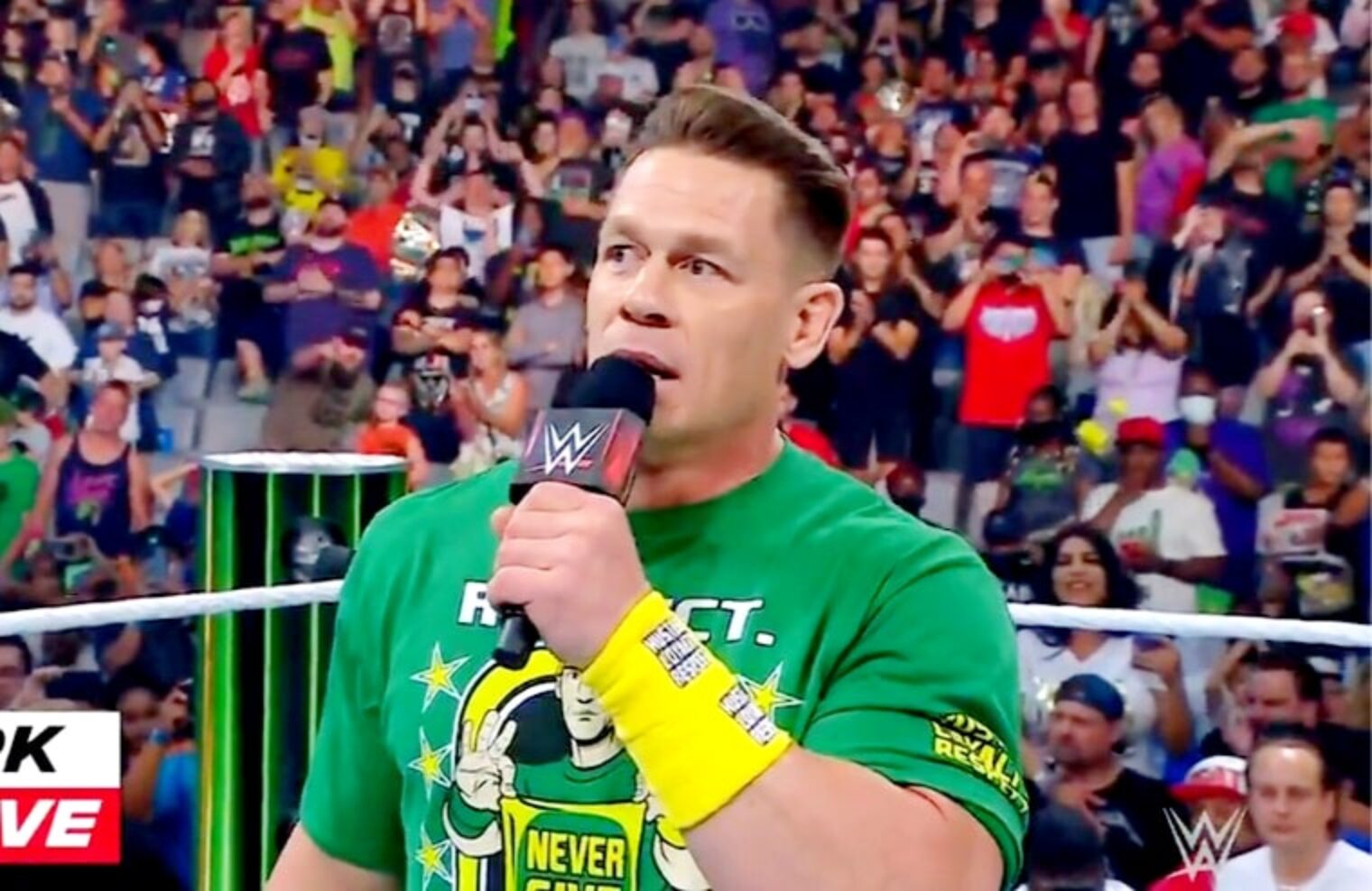 John Cena Addresses Live Crowd Following His WWE Return (w/Video) WEB