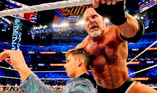 Goldberg Reveals He Had To Choke His 15-Year-Old Son At SummerSlam