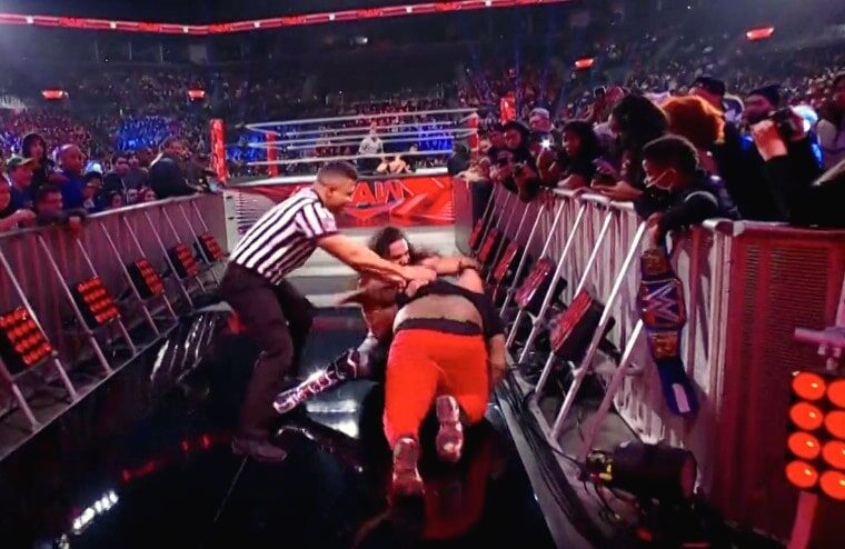 WWE Issues Statement After Fan Attacks Seth Rollins During Raw (w/Video)