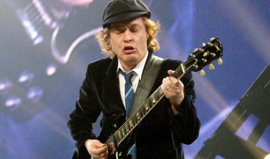AC/DC’s Angus Young Reveals His “Rock God”