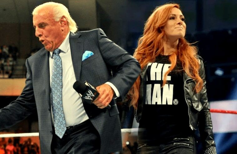 Ric Flair Reveals He Apologized To Becky Lynch Backstage At Raw’s 30th Anniversary