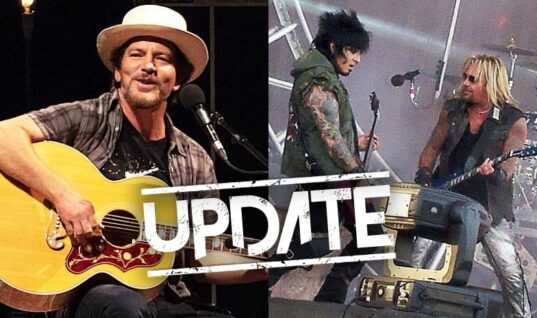 Nikki Sixx Responds To Eddie Vedder Ripping Mötley Crüe 