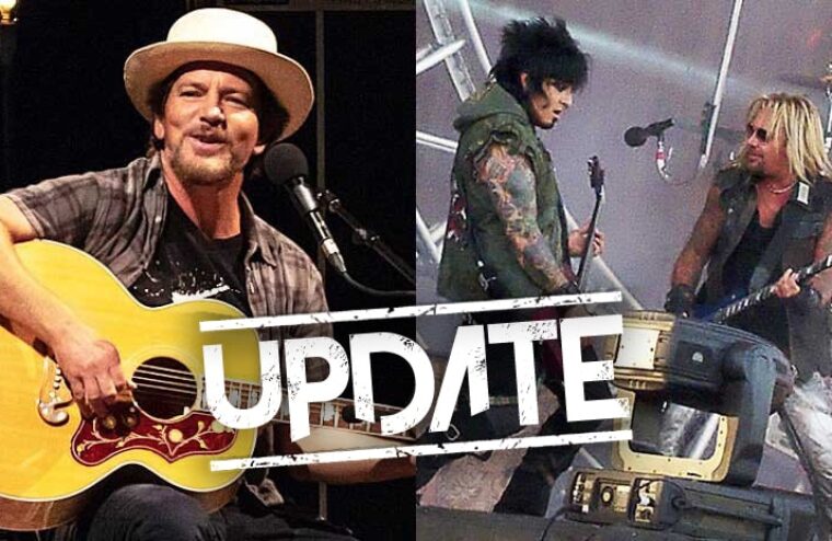 Nikki Sixx Responds To Eddie Vedder Ripping Mötley Crüe 