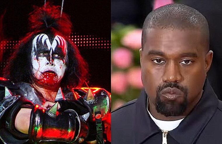 KISS Bassist Gene Simmons Takes Aim At Kanye West 