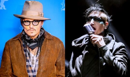 Johnny Depp Reveals What He Had To Do To Get Marilyn Manson To Stop Talking