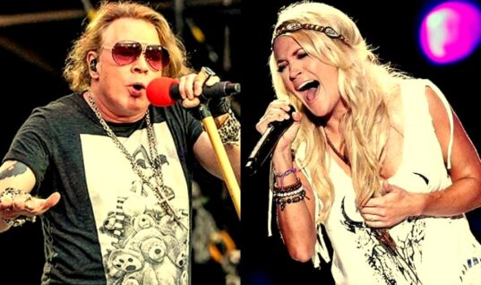 Axl Rose Makes Unlikely Appearance With Country Superstar