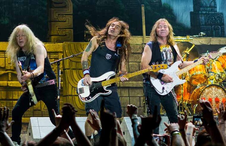 Steve Harris & Paul Dianno Reunite At Iron Maiden Show