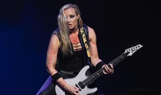 Man Steals Nita Strauss’ Guitar Pedal Off Stage (w/Video)