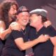 Lars Ulrich & Brian Johnson Rock AC/DC Classics At Taylor Hawkins Tribute Show