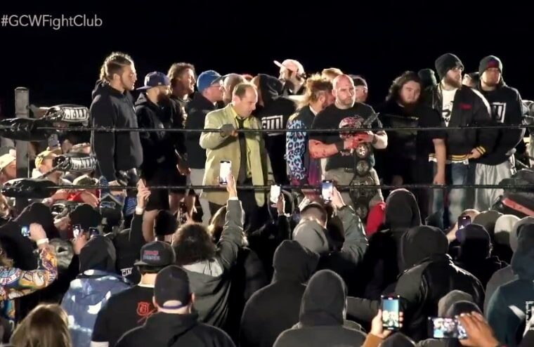 AEW Talents Appear At GCW Fight Club To Assist Nick Gage Defeat Jon Moxley (w/Video)