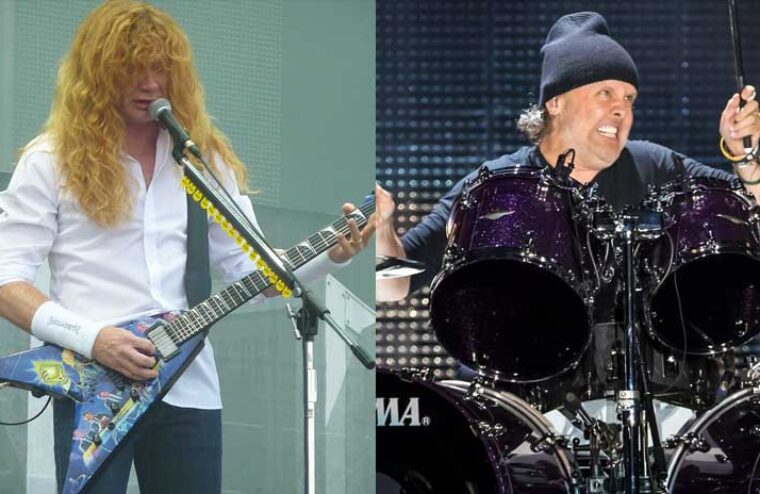 Dave Mustaine Rips Metallica Drummer Lars Ulrich 