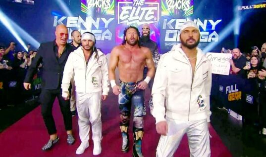 Kenny Omega Comments On The Elite’s Full Gear Entrance