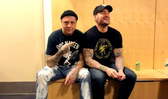 CM Punk Makes Surprise Appearance At Rock Show In Chicago