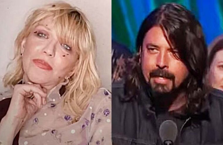 Courtney Love Calls Out Rock Hall & Foo Fighters Frontman Dave Grohl