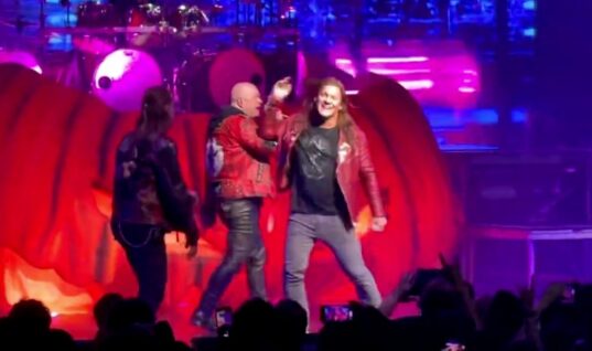 Chris Jericho Performs With Band Who Inspired His Ring Name (w/Video)
