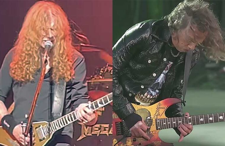 Dave Mustaine Gives Opinion On Guitar Playing Of Metallica’s Kirk Hammett