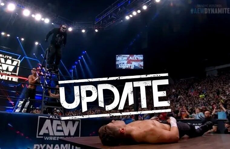 Darby Allin Provides Sting Health Update Following Dynamite Ladder Jump
