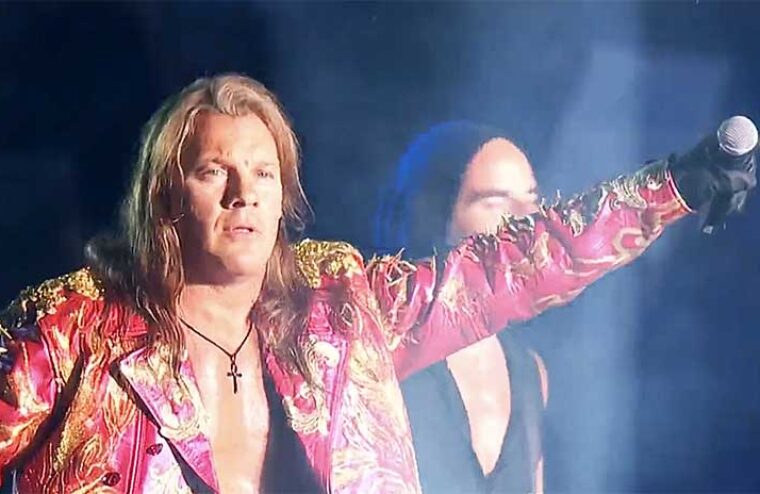 Chris Jericho Has Epic Entrance With FOZZY At “All In” (W/Video)