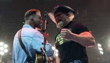 Brock Lesnar Joins Country Star On Stage