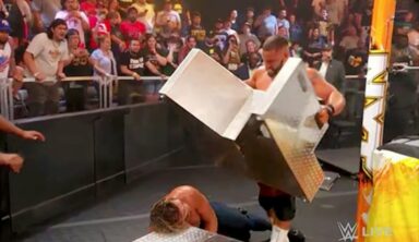 Concern That Von Wagner Was Legitimately Hurt During NXT Steel Steps Spot
