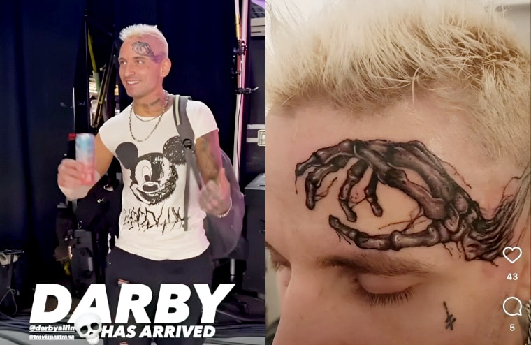 Darby Allin Gets New Face Tattoo (w/Photos) – WEB IS JERICHO