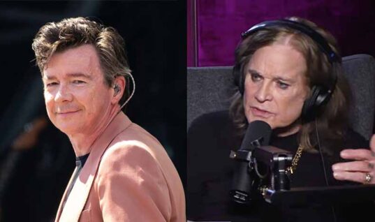 Rick Astley Discusses “Lovely” Experience With Ozzy Osbourne 