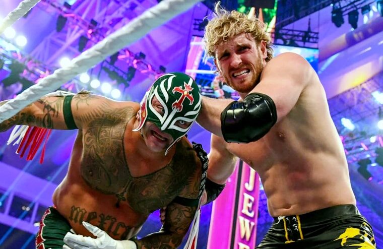 Logan Paul Discusses Saving Rey Mysterio During Crown Jewel Match