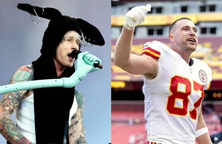 Machine Gun Kelly Makes Huge Offer To Chiefs Star Travis Kelce