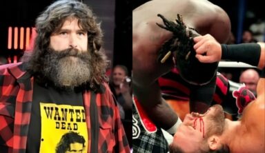 Mick Foley Shares His Opinion Of Controversial Blood Spot At Full Gear