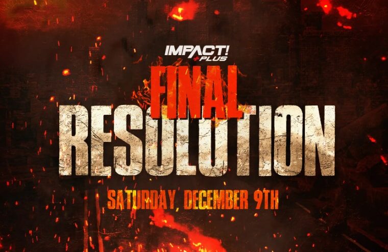 Former WWE Wrestler Signed With Impact Wrestling At Final Resolution (w/Video)