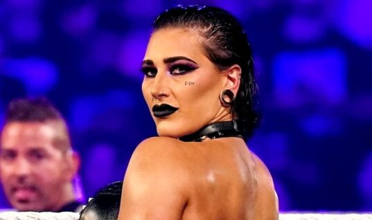 Rhea Ripley Shows Off Her New Neck Tattoo