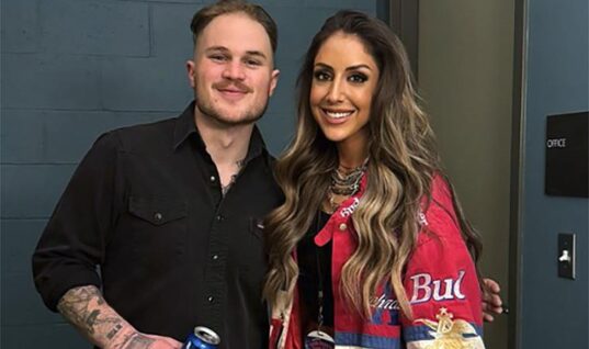 Britt Baker Takes The Stage With Country Star Zach Bryan