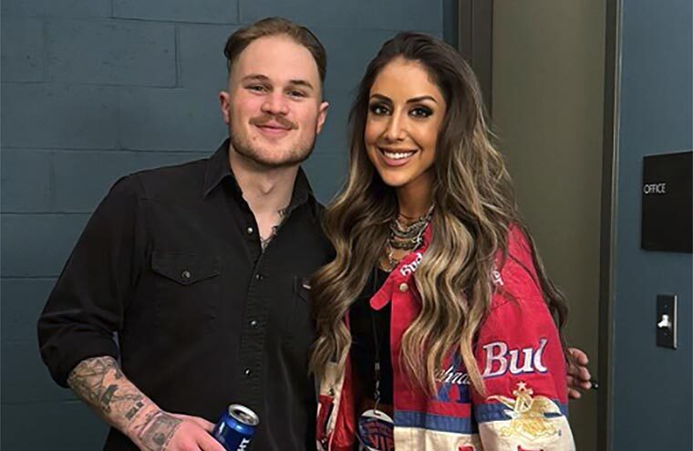 Britt Baker Takes The Stage With Country Star Zach Bryan