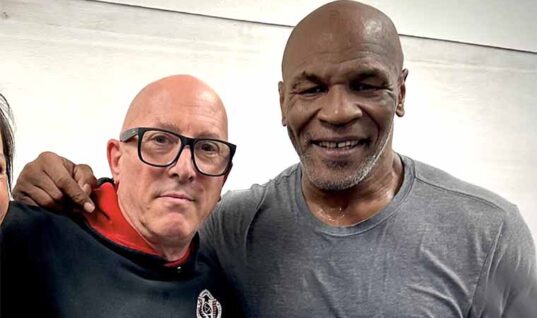 Mike Tyson Trains For Jake Paul Fight With Unlikely Partner 